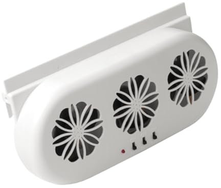 ABOOFAN Operated Car Exhaust Fan Solar Air Vent Fan for Vehicle Cooling Car Seat Cooler Solar Power