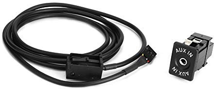 12Pin Aux im Adapter -Kabel -Auto -Audio -Stereoanschluss für Agila Astra Corsa Vectra Zafira kompatibel mit CD30 MP3 CDC40 CD70 DVD90 Navigationssystemen kompatibel