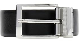 GUESS Gürtel Milano Adjustable & Reversible Belt H35 W115 Black schwarz kürzbar