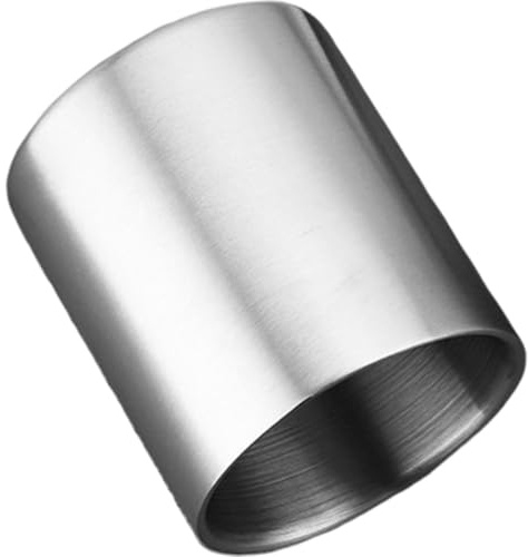 CORHAD Mug à Café Double Paroi en Acier Inoxydable sans Anse, Grosse Capacité 260 Ml, Gobelet Isotherme Résistant, pour Camping, Randonnée et Usage Domestique