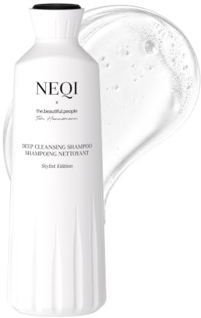 NEQI Tiefenreinigungsshampoo Damen mit Salicylsäure - Anti Juckreiz 330ml | Deep Cleansing Shampoo gegen Ablagerungen & fettige Kopfhaut - sulfatfrei, vegan, geschmeidig (The Beautiful People)