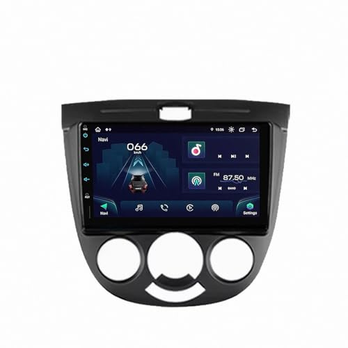 Touch Screen Radio Stereo Auto 2 Din per Buick Excelle HRV 2004-2013 Bluetooth, Ips Touchscreen Radio con Siri/Vocale/Gps Navigazione/Musica Online/Mirror, 4 Nucleo 4G+64G