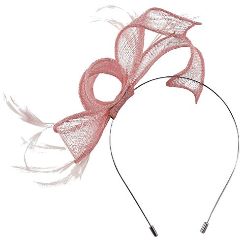 Max and Ellie Sinamay Fascinator - Dusk, One Size