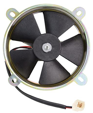 GOOFIT 12V Radiateur place ventilateur de refroidissement pour Motorcycles