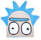 Close Up Unisex Novelty Cuffless Rick and Morty Beanie Rick, Grün, Einheitsgröße EU