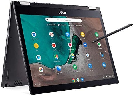 Acer Chromebook Spin 13 Convertible, 8th Gen Intel Core i3-8130U, 13.5 2256 x 1504 Touchscreen, 4GB LPDDR3, 128GB eMMC, 802.11ac WiFi 5, Backlit Keyboard, Wacom Stylus, Chrome OS, CP713-1WN-37V8