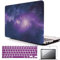 FINDING CASE Bundle 3 In 1 Rubberized Matte Hard Shell Case for MacBook Air 11 inch A1370 / A1465,11.6” Case + UK/EU layout Silicone Keyboard Cover + Screen Protector (universal space 01)