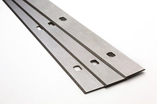 12 Stück Hobelmesser Wendemesser Systemhobelmesser Hohe Qualität – Hochleistung - Made in Germany - Hobelmaschine (310x18,6x1mm (4 Löcher 70mm Lochabstand) für Felder)