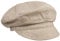 Seeberger Hannah Ballonmütze Damencap Newsboy-Mütze Leinencap Baumwollcap (One Size - beige)