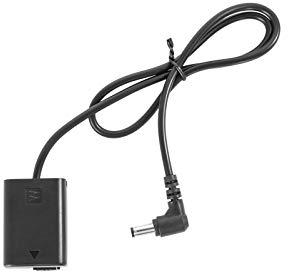 SMALLRIG NP-FW50 Dummy Batterie DC Koppler Kompatibel mit Sony A6000 A6300 A6500 A7S A7SII NEX 7-2921