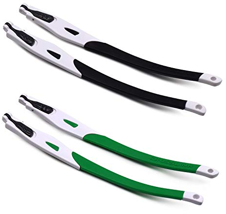 SOODASE Schwarz/Grün Gummi Ersatz weißer Rahmen Für Oakley Crosslink Brillengestell