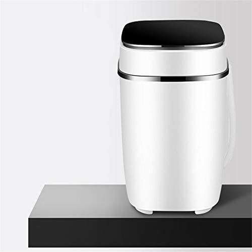BCLGCF Mini lavadora portátil, artefacto de lavadora automática inteligente de zapatos, luz azul de 360°, antibacteriana, utilizada para camping, apartamentos, dormitorios, casa rodante