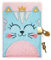 Avenue Mandarine CO208C – EIN Tagebuch mit Fell 240 linierten Seiten, 12,5 x 17 cm, mit Schloss