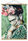 Stoffbild mit Posterleisten - Frida Kahlo - Collage No.3 133.5cm x 100cm Eiche