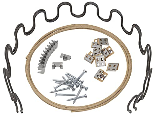 House2Home -Federset für Sofa-Polsterung, 38,1 cm, 2 Stück Federn, Clips, Draht für Möbel Stuhl Couch und Liegestuhl, , inklusive Anleitung (evtl. nicht in deutscher Sprache)