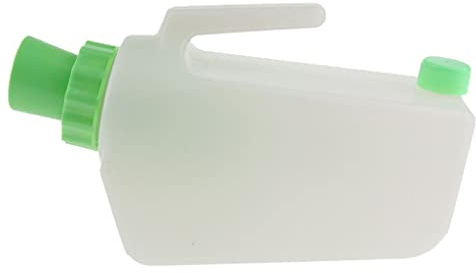 Fenteer Tragbar Urinflasche Urinal Urin-Ente Männer mit Deckel Reise Camping