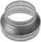 Réducteur de conduit de 200 à 150 mm avec joint en caoutchouc - Réducteur de conduit rond en acier galvanisé (drain, évacuation et ventilation) (métal avec joint en caoutchouc, 20 à 15 cm)