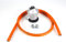 SF SANFOR Butane Gas Regulator Kit + Rubber 1.5 m and Two Metal Clamps, Silver/Orange, One Size, Iron, Normal