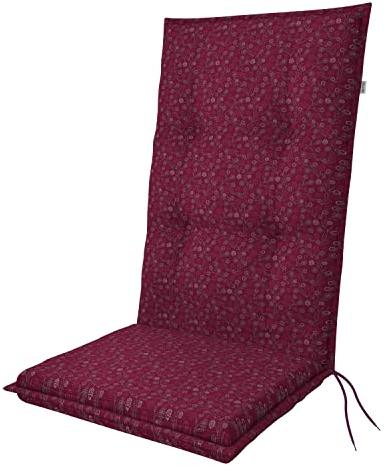 Doppler / Hochlehner Living/Gartenstuhlauflage/Hochlehner/Berry Blumen/ca. 119 x 48 x 6 cm