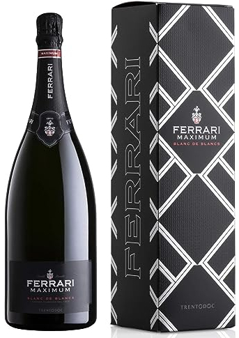 Ferrari MAXIMUM Trentodoc Blanc de Blancs MAGNUM 1500ml [ con ASTUCCIO ]