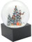 Minium Collection 20109 Schneekugel Weihnachtsbaum schmücken Pure-Line auf Sockel schwarz, Durchmesser 100mm
