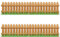 Orange Trading Dartmouth LTD A4 Edible Decor Icing Sheet Wooden Picket Fence Border Edible Cake Topper Decoration