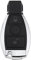 VGOL Coque de clé télécommande 2 Boutons Compatible avec Mercedes Benz Classe A (W169) B (W245) C/CL/CLK Coque de clé de Voiture en Plastique