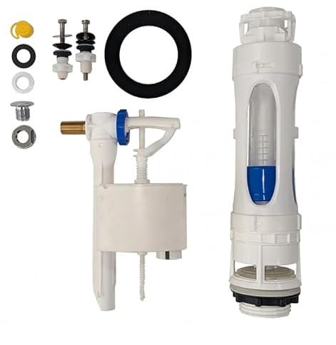 Roca - Mécanisme Nexo Compact, 3 à 6 litres, avec Robinet Flotteur latéral - ROCMEAH0014500R