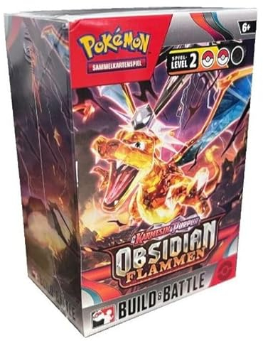 Obsidian Flammen KP03 Build & Battle KIT - (DEUTSCH) + Heartforcards® Versandschutz