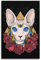 VZRSQZK Ägyptische Sphynx-Katzen-Poster, dekoratives Gemälde, Leinwand-Wandposter und Kunstdruck, modernes Familienschlafzimmer-Dekor-Poster, 30 x 45 cm