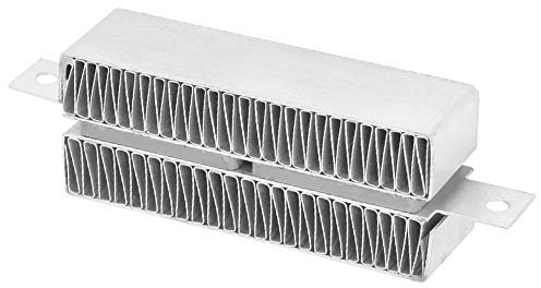 Élément Chauffant 74 X 22 Mm PTC, élément Chauffant ondulé PTC, Thermostat de Chauffage, Chauffage Conducteur, Plaque Chauffante Automatique, Pièce de Rechange pour Sèche-linge