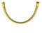 Flexible de Douche Tuyaux de douche tuyaux en acier inoxydable tuyau de plomberie dorée 1/2 connecteur de soupape d'angle 641 (Color : A, Size : 50cm)