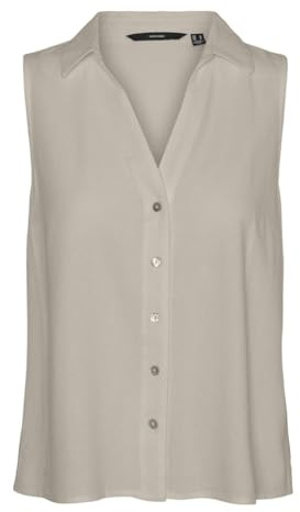 VMMYMILO SL V-Neck Shirt WVN GA