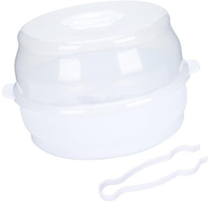 Hoement Microwave Bottle Sterilizer Kompakter Und Tragbarer Sterilisator Für Babyflaschen Geeignet Für Mikrowellen Material Für Zuhause Und Unterwegs