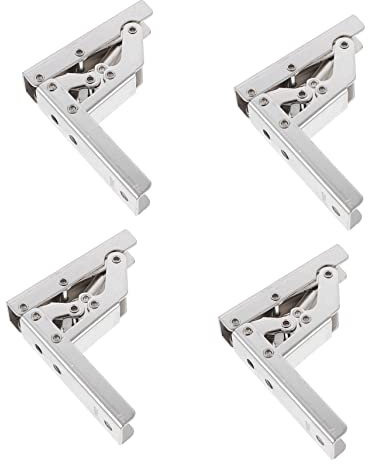 ORFOFE Schranktürscharniere 4 Stück Metallscharniere 180 Grad Drehbar Und Geräuschlos