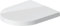 Duravit ME by Starck WC-Sitz Compact, Scharniere Edelstahl, mit Absenkautomatik, Farbe: Weiß