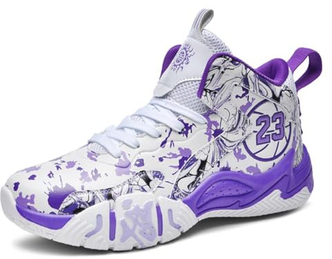 CZHIHANEG Herren-Basketball-Schuhe Indoor-Sport-Schuhe Basketball-Sneaker Mode-Board-Schuhe Laufschuhe
