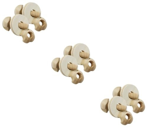 NUOBESTY 3 series Accesorios Para Tornillos Tornillos Desmontables Pernos Para Madera Extraíbles Tornillos Para Madera Tornillo Para Madera Surtido De Tornillos Tornillos Para 2 piezas x 3