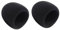 Tropurt 2*Pop Filter Foam Windscreen for Blue Yeti & Large Microphones Like MXL, Audio Technica