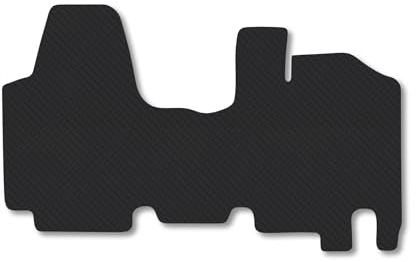 TOYOTA PROACE (2013-2016) Heavy Duty Thick Rubber Car Mats Accessories Tailored Fit Front Rear Set Compatible Accessory Waterproof Durable Non-Slip 5mm Full Coverage Protection
