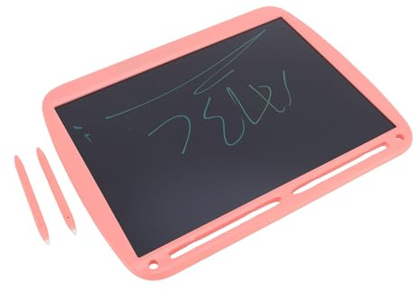 RASTKY Bloc de Dessin de 15 Pouces, Tablette D'écriture LCD Rechargeable à Double Pointe de Stylet, Tableau de Gribouillage coloré pour Le Travail et Les études, 1 Bouton de Verrouillage pour Les