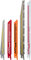 kwb Jeu de lames de scie sabre pour le bois et le métal - Jeu de lames de scie, 5 pièces pour scies universelles/scies Recripro/scie égoïne