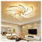 NEU 2042WJ-5 LED Deckenleuchte mit Fernbedienung Lichtfarbe/Helligkeit einstellbar Acryl-Schirm weiß lackierter Metallrahmen Modernes Design Energieeffizienzklasse: A+ Modern
