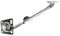 Mobila Rs01340 - Braccetto Snodato Frenante per Ante a Ribalta, Destra, Viti Incluse, Acciaio Zincato, 18 cm