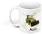 Sunnywall Personalisierte Kinder-Tasse aus Kunststoff mit Namen Riesige Auswahl an Motiven bruchsicher (Bagger 13)