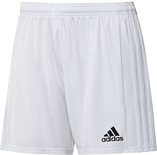 adidas Women's Squadra 21 Shorts, White / White, M