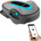 GARDENA 15101-41 SILENO Life - Automatic Robotic Lawn Mower, with Bluetooth app and Boundary Wire, one of The quietest in its Class, for lawns up to 8100 Sq Ft, Made in Europe, Grey