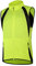 SFITVE Léger Gilet de Cyclisme Homme,Respirant Coupe-Vent Cyclisme Gilet,Reflechissant Veste sans Manches,Haute Visibilité Vélo Running Gilet de Vélo Maillot (Size:4XL,Color:Vert Fluorescent)