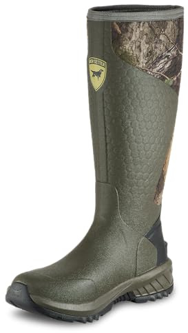 Irish Setter, MudTrek, Unisex, 17, Waterproof, Athletic Fit, Hunting Boot, Mossy Oak Country DNA, 11 E (Wide)