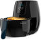 Taurus Air Fry Digital + Friteuse à air, 1 500 W, capacité 3,5 l, 7 programmes prédéfinis, jusqu'à 200 °C, minuterie 30 min, numérique, 5/6 portions, pièces amovibles lavables au lave-vaisselle, noir